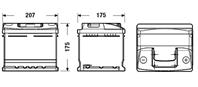 Exide ec412 classic_аккумуляторная батарея! 19.5/1