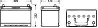 Аккумулятор Classic 12V 90Ah 680A 306х173х222 ETN0 EN клемы Крепление Korean B1