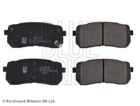 К-кт колодки зад kia carnival 2.7i v6/2.9 crdi 06-