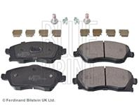 Колодки тормозные opel corsa c 01&gt/tigra b 04&gt передние