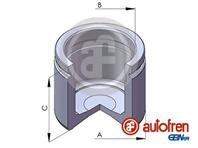 D025312_поршень суппорта перед.! d.60\ Audi 100/200, Ford Escort/Scorpio/Sierra 1.6-2.9i/2.5TD 82-94