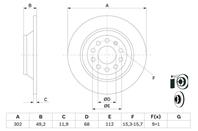 0 986 594 006_=06-65305-SX=23508F [4B0927803] !датчик ABS перед. Audi A6 all 97