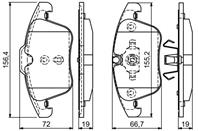 BOSCH F 026 400 198 Фильтр воздушный AUDI A6 2.4/3.2/4.2 04-