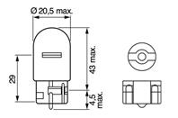 1 987 302 251_=7505 !лампа 21w 12v w3x16d