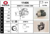 Sor11406 стартер! 1.1kw bosch citroen xsara/berlingo  peugeot 306/406 86&gt