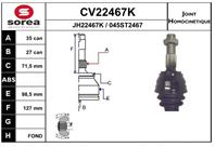 CV22467K_ШРУС наружный к-кт! 35x27 Fiat Ducato  C