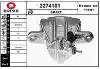 Суппорт передний Smart FORTWO 07-> левый