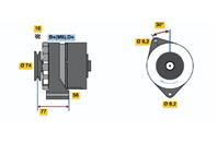 0 986 594 555_датчик ABS передний !\Ford Fiesta/Focus 1.25-1.6i/1.4-1.6TDCi 01>