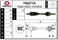 Вал приводной EAI T98271A