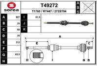 Вал приводной EAI T49272