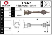 Вал приводной EAI T78327