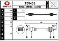 Вал приводной EAI T68408