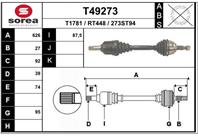 Вал приводной EAI T49273