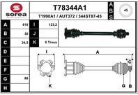 Вал приводной EAI T78344A1