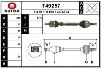 Вал приводной EAI T49257