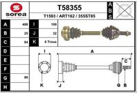 Вал приводной EAI T58355