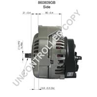 Генератор (24V, 110A) DAF 95 XF VF390M-XF355M 01.97-09.02