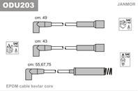 Jm-odu203_к-кт проводов! opel kadett e/vectra a 1