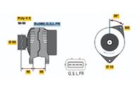 0 986 424 739 0986424740995 00 !колодки дисковые п. VW Touareg 4.2/2.5TDi/5.0TDi 02&gt