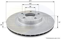 ДИСК ТОРМ SUB FORESTER 2.0 97-/IMPREZA 2.0 94-/LEGACY I/III/IV 2.0/2.5