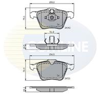 Колодки пер vol s80/v70/xc70 05- (17)