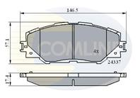 КОЛОДКИ ПЕР TOY RAV 4 1.8 2.0 2.2 06-