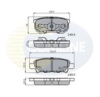 Колодки jeep patriot 08-/mit lancer 03-/outlander/pgt 4007 07-