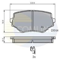 Колодки suz alto 02 -/grand vitara 98 -/vitara 95 - 99