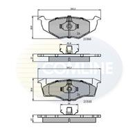 Колодки пер vw polo 94-02/lupo 98-/sco fabia 99-