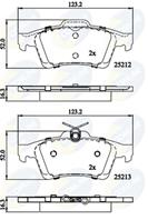 КОЛОДКИ ЗАД FORD C-MAX II FOCUS III VOLVO S40 II V40 С30 С70 V50 ALL 06-