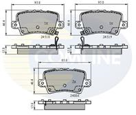 КОЛОДКИ ЗАД HON CIVIC VII 1.4I 1.8I 2.0I 2.2DT 06-