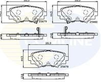 Колодки торм диск зад mazda 3 13-