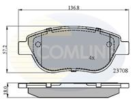 Колодки fiat doblo 04 -/doblo cargo van 01 -/lan musa 04 -