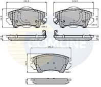 Колодки дисковые (КОЛОДКИ ПЕР OPL INSIGNIA 2.0CDTI 190HP/2.0TURBO 08-)