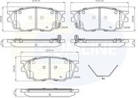 К-кт колодки пер maz 6 1.8/2.0di 02-07