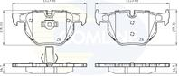 Колодки bmw 5 series 03 - 10/6 series 04 -07