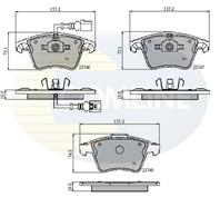 КОЛОДКИ VW COMMERCIAL TRANSPORTER T5 03 -/MULTIVAN 03 - 09