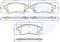 КОЛОДКИ ПЕР CHV CRUZE/OPL ASTRA J 09- ( 15RAD)