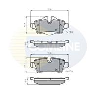 Колодки зад mini cooper/one 06-