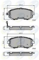 КОЛОДКИ ПЕР SUB FORESTER IMPREZA LEGACY III 1.5-3.0 98-03