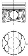 Поршнекомплект MB OM651.955 d83.0+0.50 KS