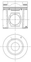 поршень ·Scania 114 DSC11.03/4 Euro3 1997-&gt