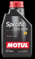 Motul 5w40 (1l) specific 505.01-502.00-505.00 масло моторноеacea с3 vw 505.01/502.00/505.00 (синт)