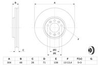 0 986 479 380_диск тормозной перед.! Citroen Jumpy  Peugeot Experti  Fiat Scudo 1.6HDi/2.0D/HDi 07&gt