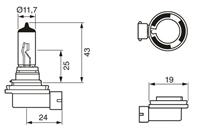 1987302481 bosch лампа h11 70w 24v trucklight