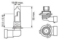 1 987 302 808_лампа накаливания! 51W 12V P22D