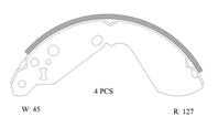 Колодки торм диск к-т перед MB CLS-Klasse E-Klasse