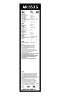 3 397 007 589_щетки плоск. к-т! 550/22+350/14 Chevrolet Matiz  Hyundai Getz