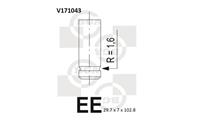 КЛАПАН 29.8x7x102.6 EX FIAT 1.6 16V 96-99