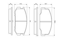 1 457 434 310 фильтр топливный ! M16x1.5 H166 D83 Fiat Multipla 1.9JTD 02&gt/Punto 1.9JTD 00&gt